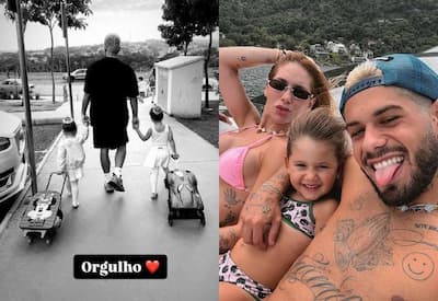 Poliana Rocha faz reflexão sobre paternidade de Zé Felipe: "Não foi fácil"