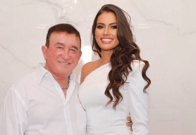 Calita Franciele, mulher de Amado Batista, fala sobre boatos de gravidez