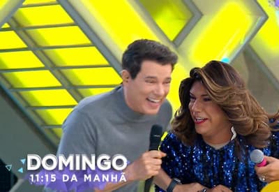 Celso Portiolli recebe Ana Furtado, Supla e mais atrações no Domingo Legal