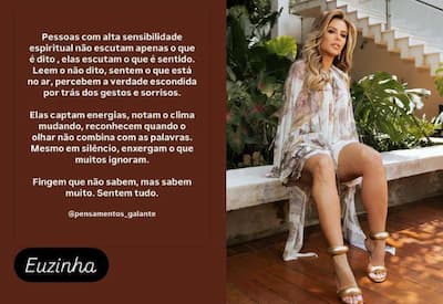 Poliana Rocha surpreende ao revelar 'alta sensibilidade espiritual'
