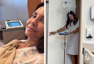 Ivete Sangalo aparece hospitalizada e faz alerta sobre saúde: "Assunto sério"