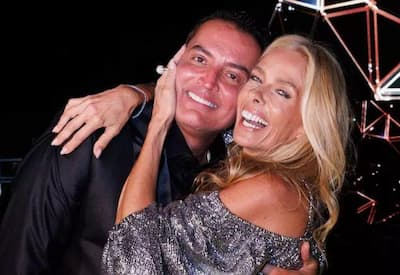 "Quando ainda não era um homem bomba", brinca Adriane Galisteu sobre amizade com Leo Dias