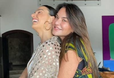 Isis Valverde exalta laço com o filho e a mãe: "Muito especial"