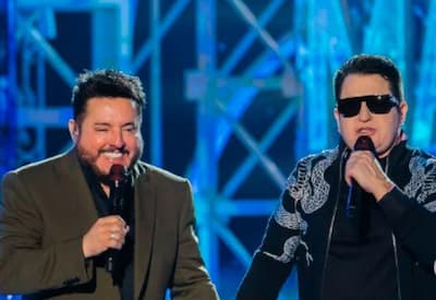 Marrone cai do palco e bate a cabeça durante show em Goiânia