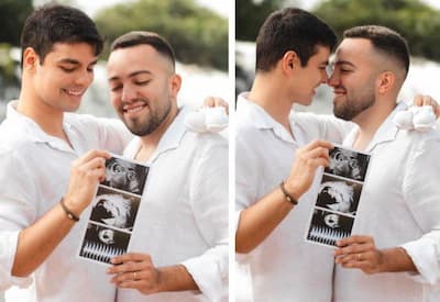 Lucas Rangel e Lucas Bley revelam que serão pais: "Esperando um bebê"