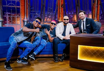Bonde do Tigrão agita o The Noite e revela bastidores inusitados da carreira