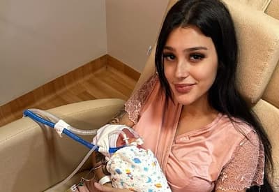 Filha de Bia Miranda deixa incubadora após evolução na UTI