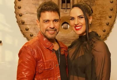 Graciele Lacerda prestigia show de Zezé Di Camargo: "Quando dá a mamãe curte"