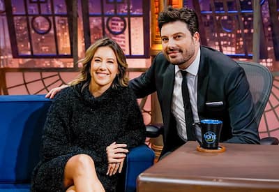 Esporte e música movimentam o The Noite desta quarta (21), com Cris Dias e J. Eskine