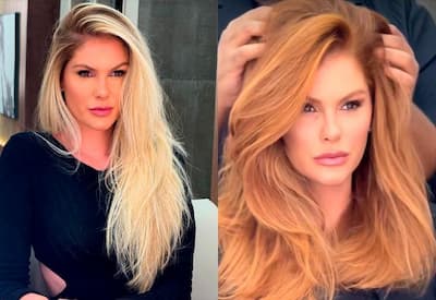 Uma nova mulher: Bárbara Evans surge ruiva e celebra transformação pessoal