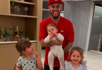 Zé Felipe mostra jantar sozinho com os filhos: "Faltando a mamãe"