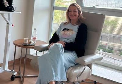 Ticiane Pinheiro surge em hospital em SP e revela motivo