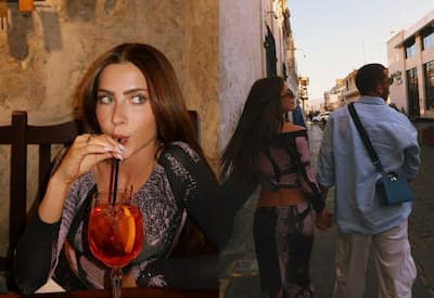 É namoro? Jade Picon e André Lamoglia aparecem de mãos dadas durante viagem
