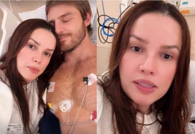 Noivo de Juliette é internado com suspeita de hepatite: "Está com dor"