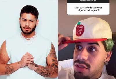 Zé Felipe diz se pretende remover tatuagens em homenagem a Virginia e à sogra