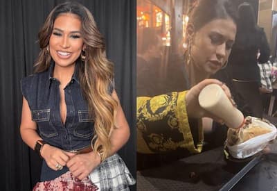 Simone Mendes come "podrão" após show em Pernambuco: "Gostoso"