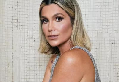 Flávia Alessandra eterniza caligrafia da filha em nova tatuagem e se emociona