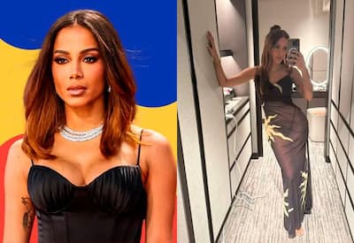 Anitta surge com visual repaginado e look transparente após infecção