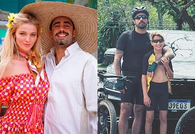 Cíntia Dicker revela transformação em Pedro Scooby após chegada de Dom