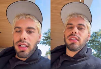 Zé Felipe confessa no que deu a "brincadeira" depois do show: "Fui fazer graça"
