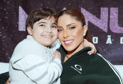 Manu Bahtidão celebra alta hospitalar do filho: "Quatro dias de susto"