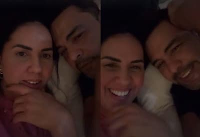 Zezé Di Camargo toma susto com pesadelo e manda avião buscar Graciele Lacerda e a filha