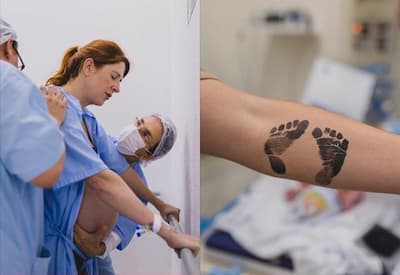 Dani Calabresa dá à luz Bernardo, seu primeiro filho com Richard Neuman