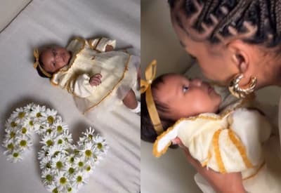 Brunna Gonçalves celebra 2 meses de Zuri com vídeo emocionante