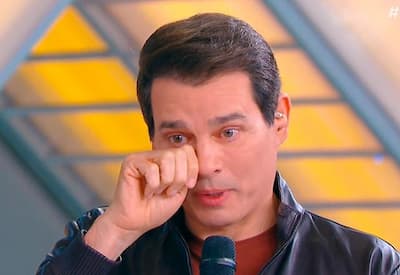 Celso Portiolli chora ao relembrar perda do irmão: "Passou um filme na minha cabeça"