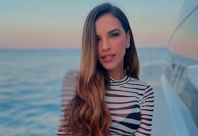 Grávida, Mariana Rios posa de biquíni e exibe tamanho da barriga