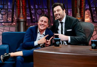 Fuzil, o "Herói do Brasil", vem ao The Noite falar sobre bastidores do Pânico, carreira e paternidade