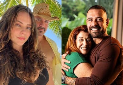 Paolla Oliveira homenageia a sogra, Ângela Nogueira, pelos 71 anos