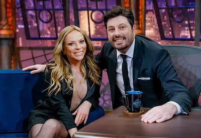 Christina Rocha aquece a volta do Casos de Família no The Noite desta quinta (24) e reencontra personagens que brilharam no programa