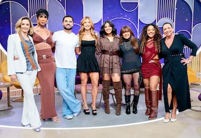 Lauana Prado, Pepita e Bianca Rinaldi se divertem, emocionam e surpreendem no Sabadou com Virginia