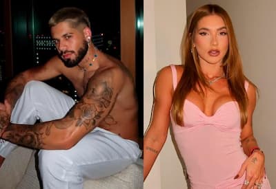 Zé Felipe e Virginia posam juntos e internet vai à loucura