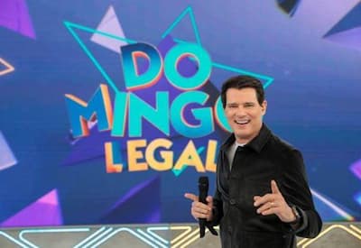 Nesta semana, o "Domingo Legal" reúne Beto Barbosa, Sula Miranda e Markinhos Moura