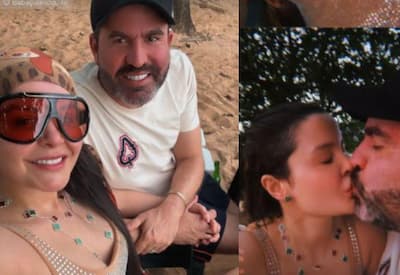 Maraisa troca beijos com Fernando Mocó em viagem ao Norte do Brasil
