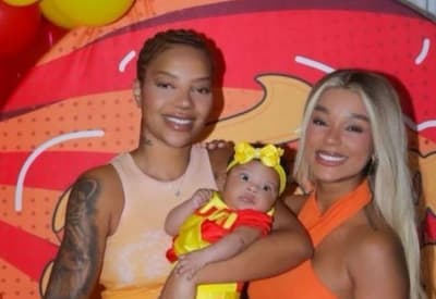 Ludmilla é surpreendida com tema de mesversário de Zuri: "Mudou minha vida"