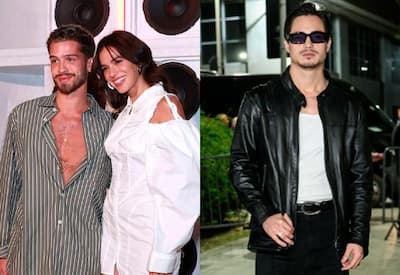 João Guilherme e suposto affair de Bruna Marquezine se encontram em festa da atriz