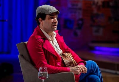 Evandro Santo relembra bastidores do Pânico em noite de gargalhadas no quadro "Roda Solta"