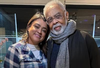 Gilberto Gil emociona ao falar do luto por Preta Gil: "A falta dela é pesarosa"