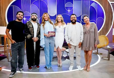 Kaysar lê borra de café, Christina Rocha resolve tretas e Dudu Nobre canta sucessos no Sabadou com Virginia