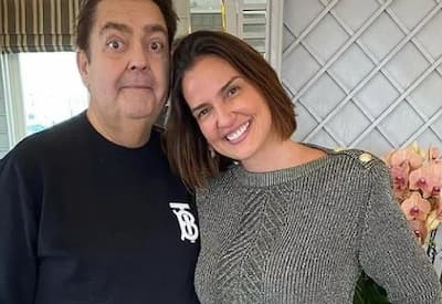 Luciana Cardoso celebra alta de Faustão e agradece apoio dos fãs
