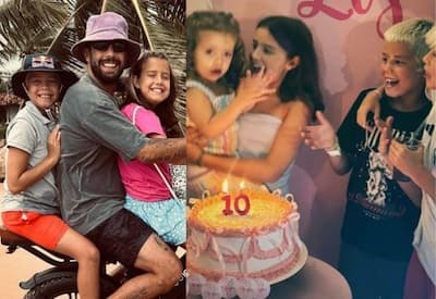 Pedro Scooby comemora 10 anos dos filhos gêmeos com festa