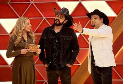 Caio Cesar & Diego e Gizelly Bicalho participam de semana especial do Casos de Família