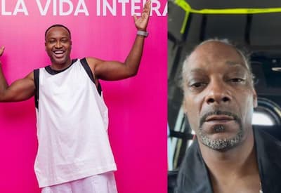 Thiaguinho celebra ao ver música ser ouvida por Snoop Dogg