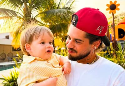 Zé Felipe celebra 1 ano do filho caçula, José Leonardo