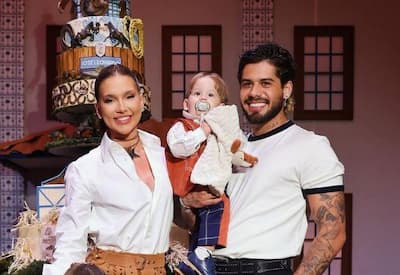 Look de Virginia Fonseca rouba a cena em festa e batizado do filho José Leonardo