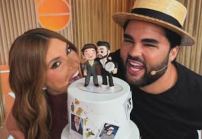 Virginia posta mensagem fofa em aniversário de Lucas Guedez
