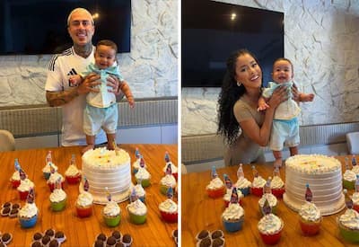 MC Daniel e Lorena Maria comemoram juntos sete meses do filho Rás